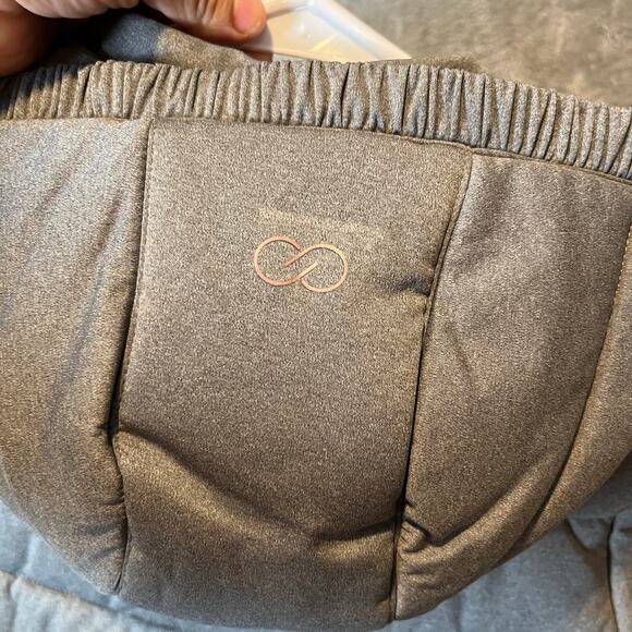 Calia Ruched Knit Vest Castlerock Gray Size Small New - Picture 5 of 7